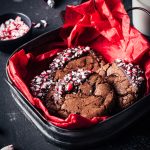 Peppermint Brownie Cookies