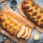 Challah - Traditionelles jüdisches Zopfbrot