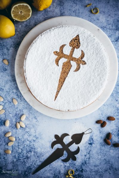 Tarta de Santiago - Spanischer Mandelkuchen – SavoryLens
