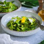 Spinat-Bärlauch-Pasta