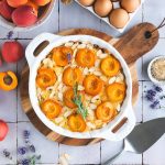 Clafoutis mit Aprikosen und Lavendel