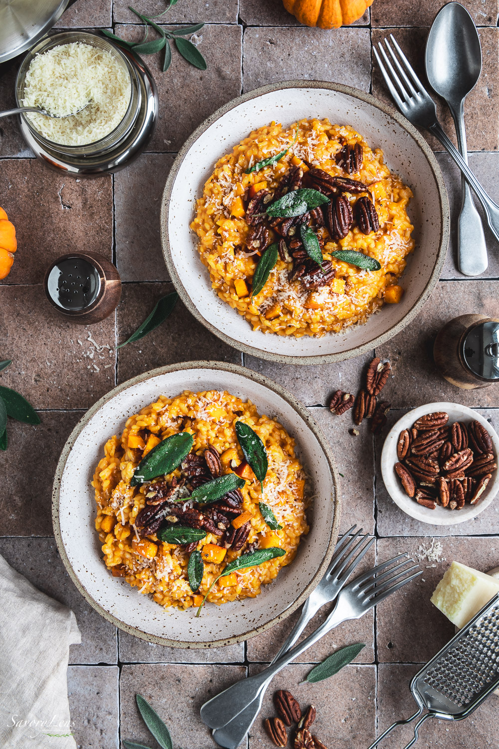 Butternut-Kürbis-Risotto