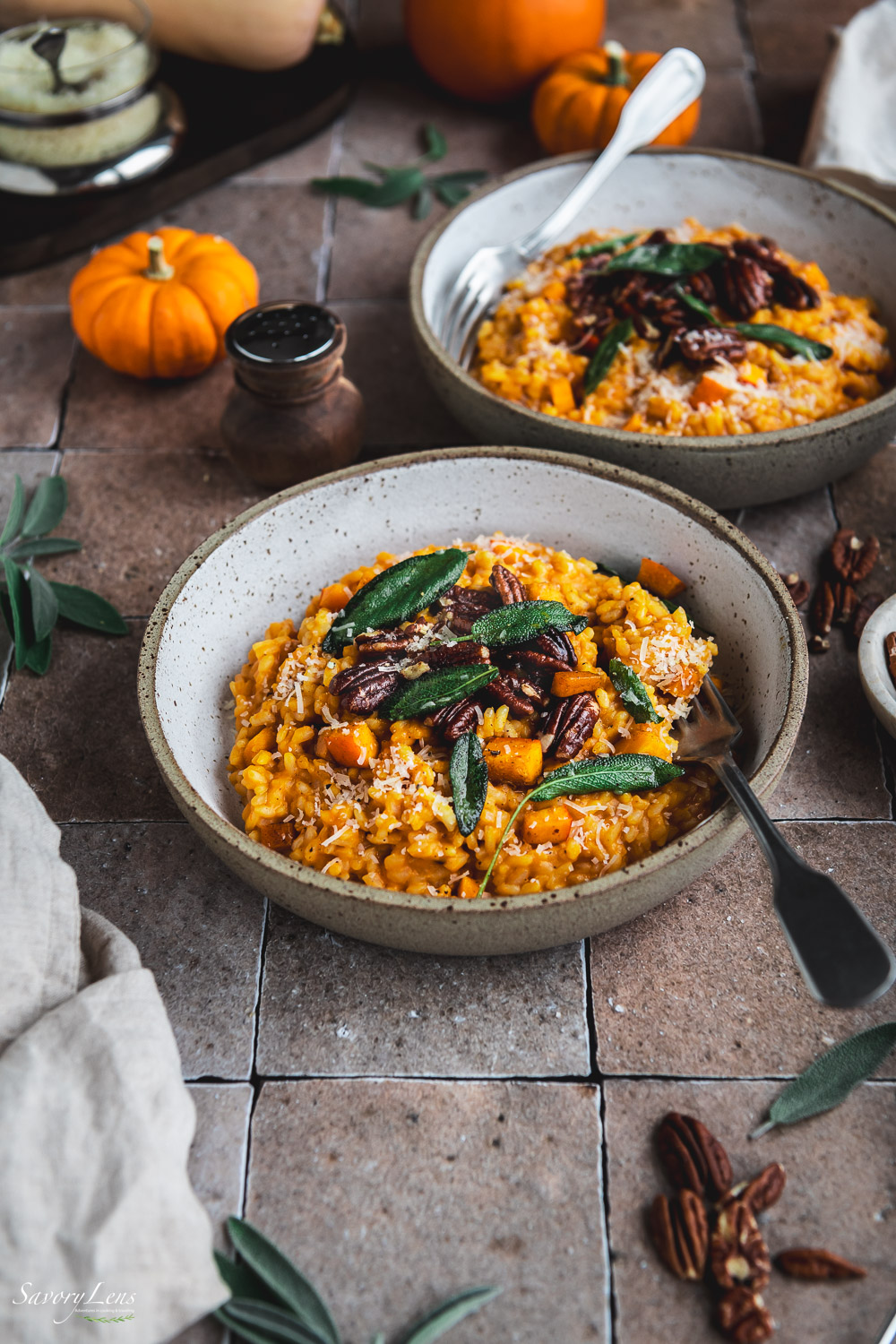 Butternut-Kürbis-Risotto