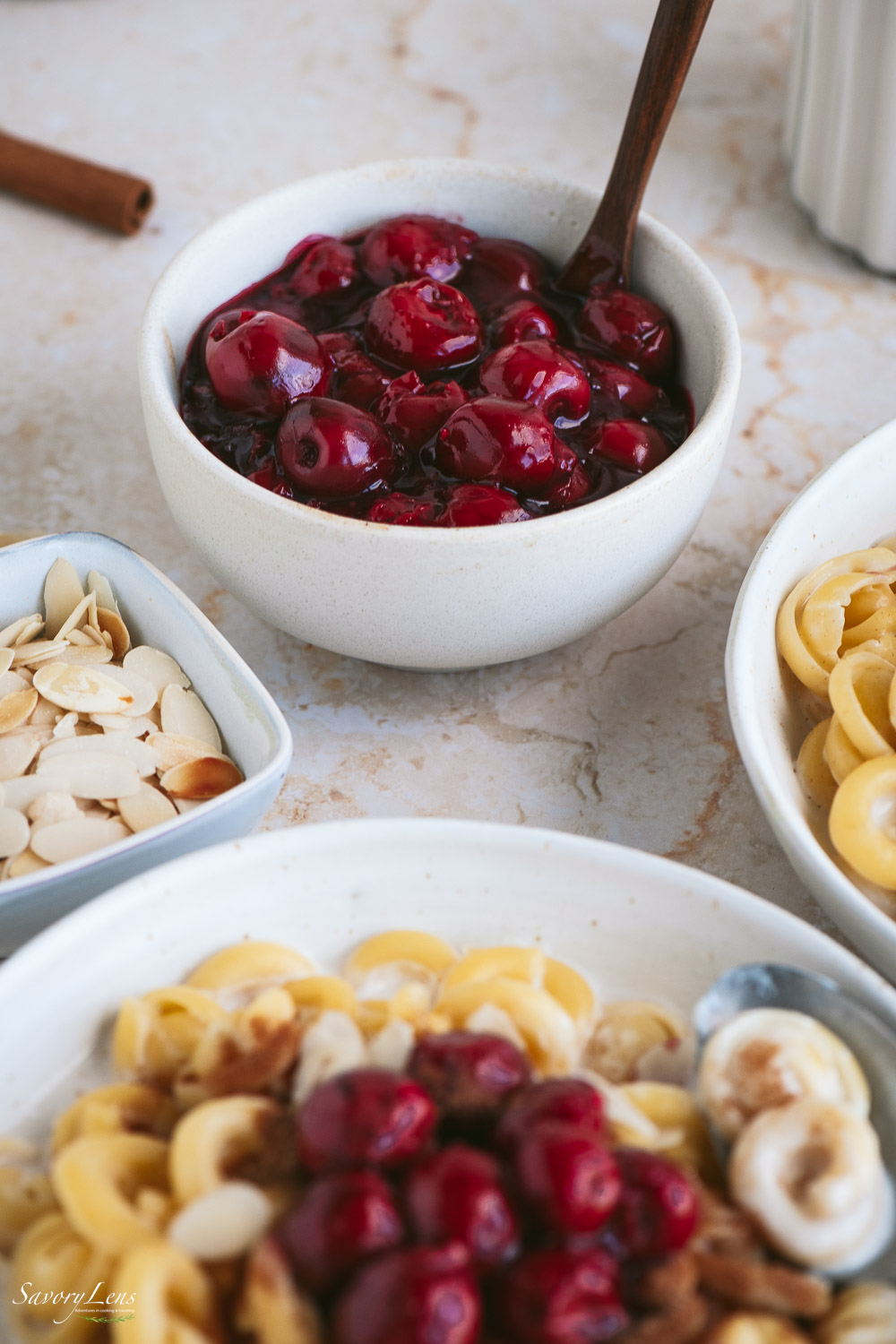Milchnudeln mit Zimtzucker