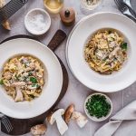 Tagliatelle mit Steinplizen