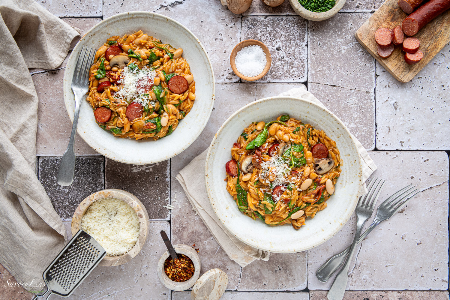 Marry Me Orzo mit Chorizo