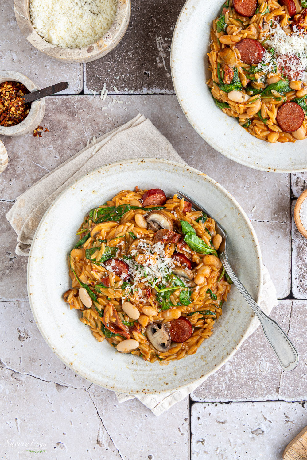 Marry Me Orzo mit Chorizo